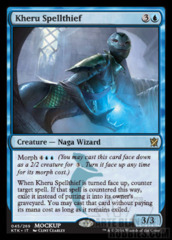 Kheru Spellsnatcher - Foil